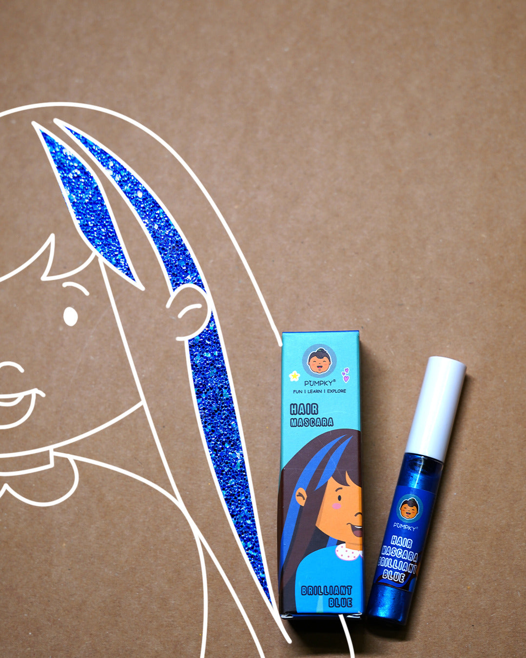 Pumpky Hair Mascara – Brilliant Blue - Green Pharmacy Store