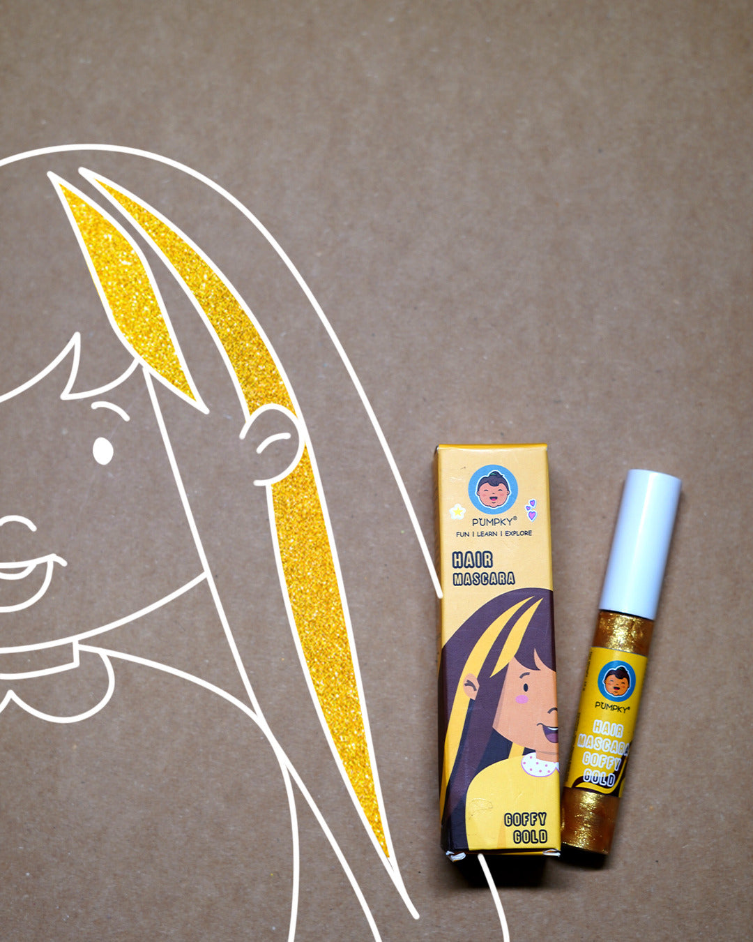 Pumpky Hair Mascara – Goofy Gold - Green Pharmacy Store