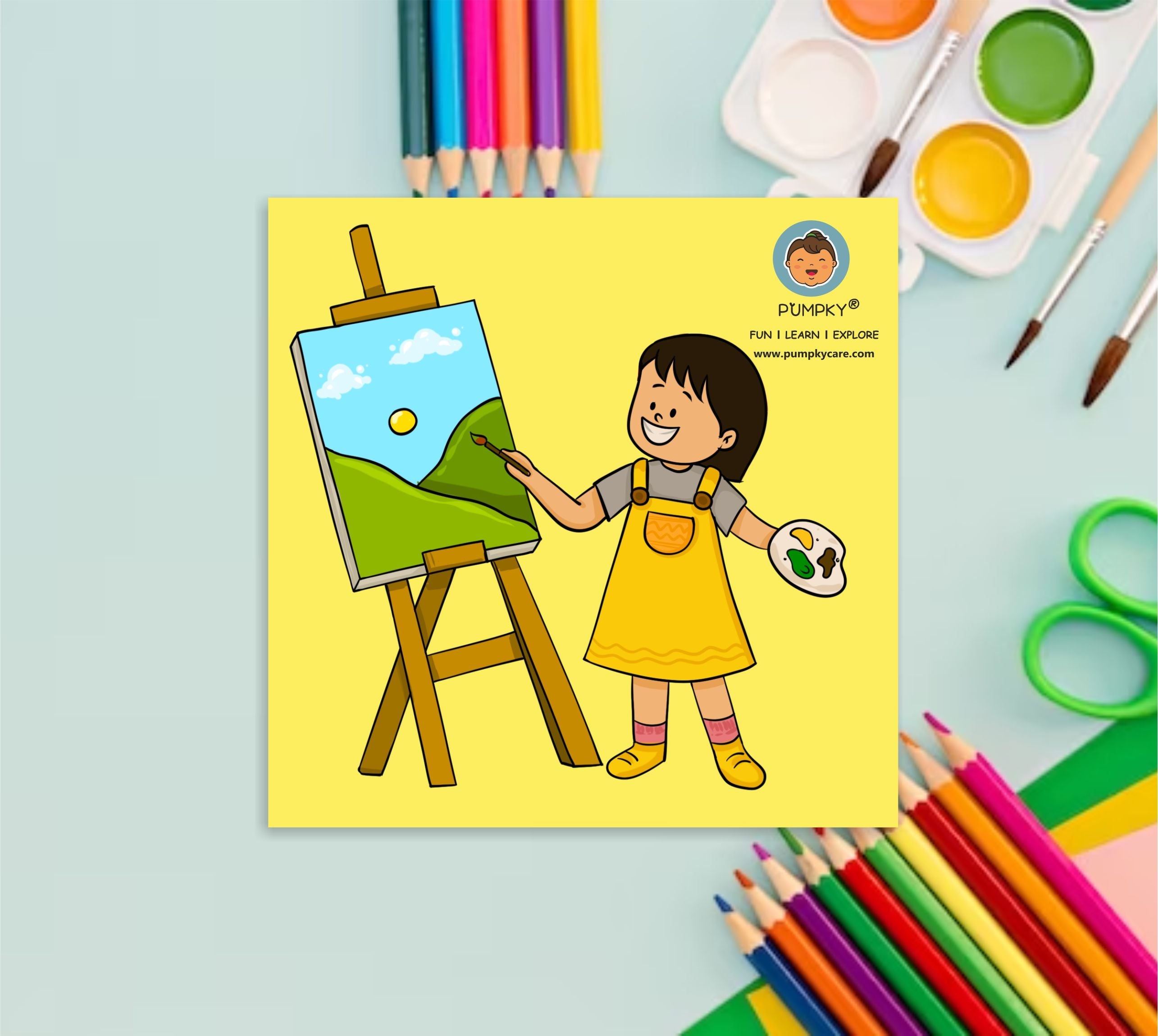 Pumpky Kid's Pocket Diary - Green Pharmacy Store