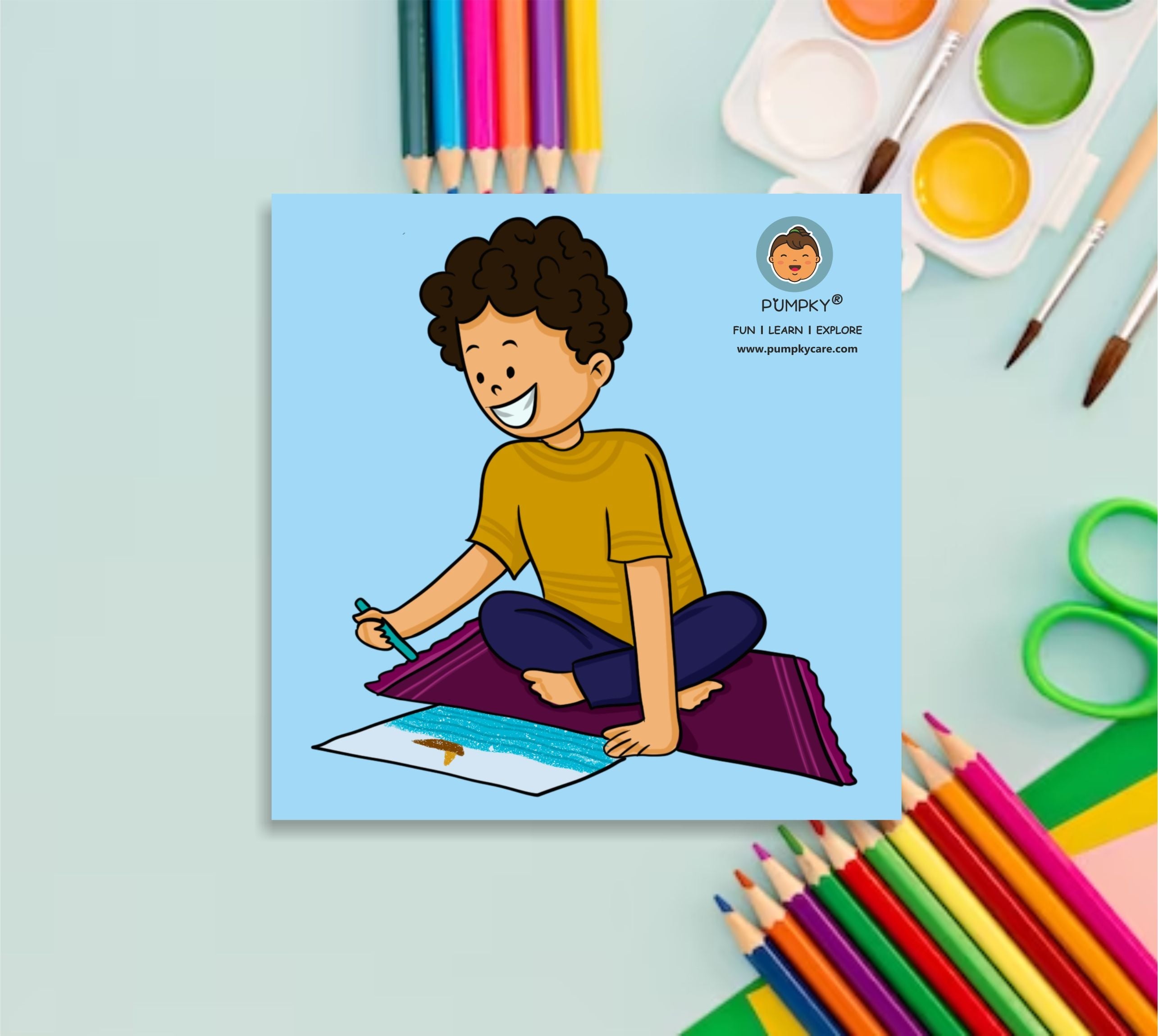 Pumpky Kid's Pocket Diary - Green Pharmacy Store