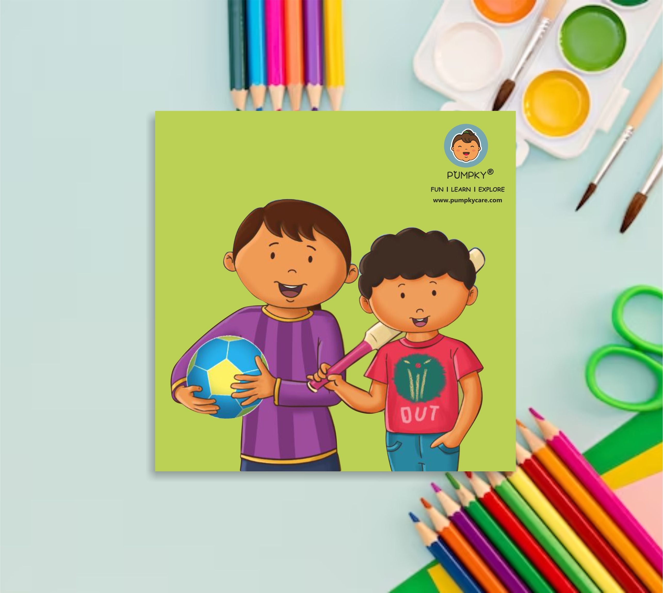 Pumpky Kid's Pocket Diary - Green Pharmacy Store