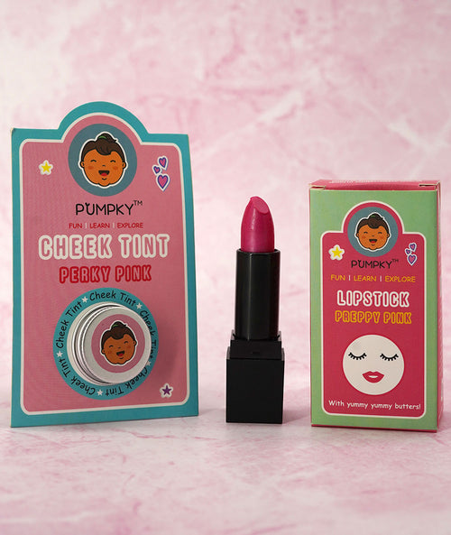 Pumpky - Mini Makeup Combo - Lipstick & Cheek Tint - Green Pharmacy Store