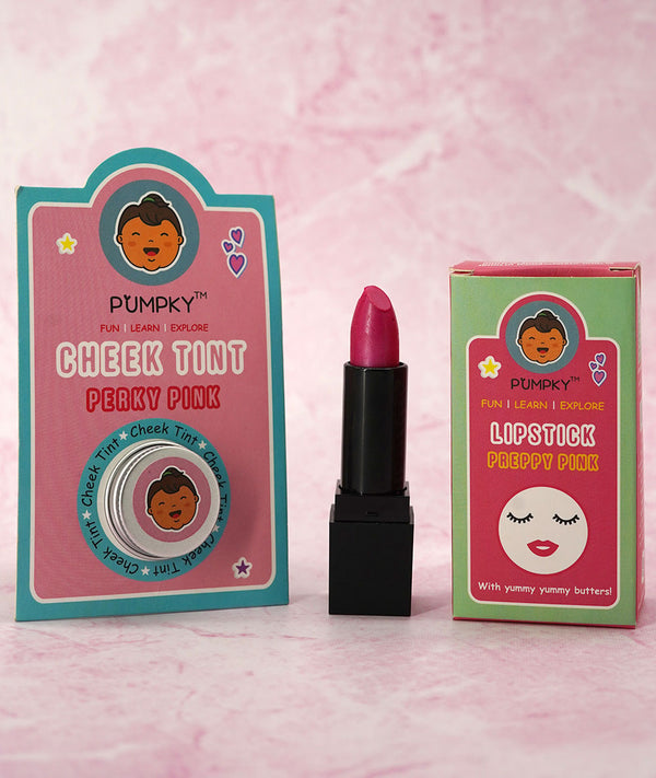 Pumpky - Mini Makeup Combo - Lipstick & Cheek Tint - Green Pharmacy Store