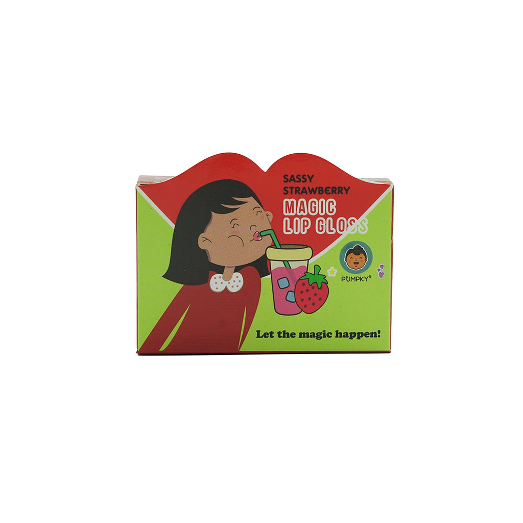 Pumpky Sassy Strawberry Magic Lip Gloss - Green Pharmacy Store