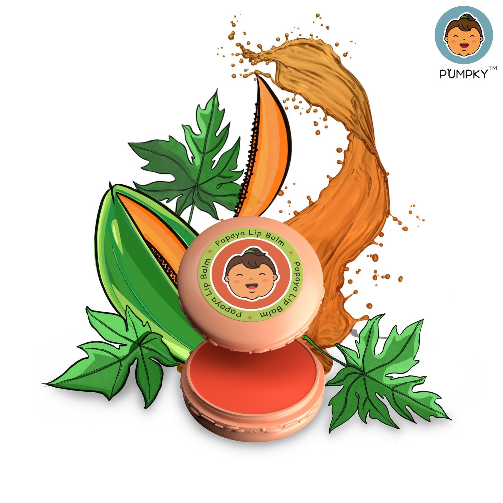 Pumpky Papaya Lip Balm - Green Pharmacy Store