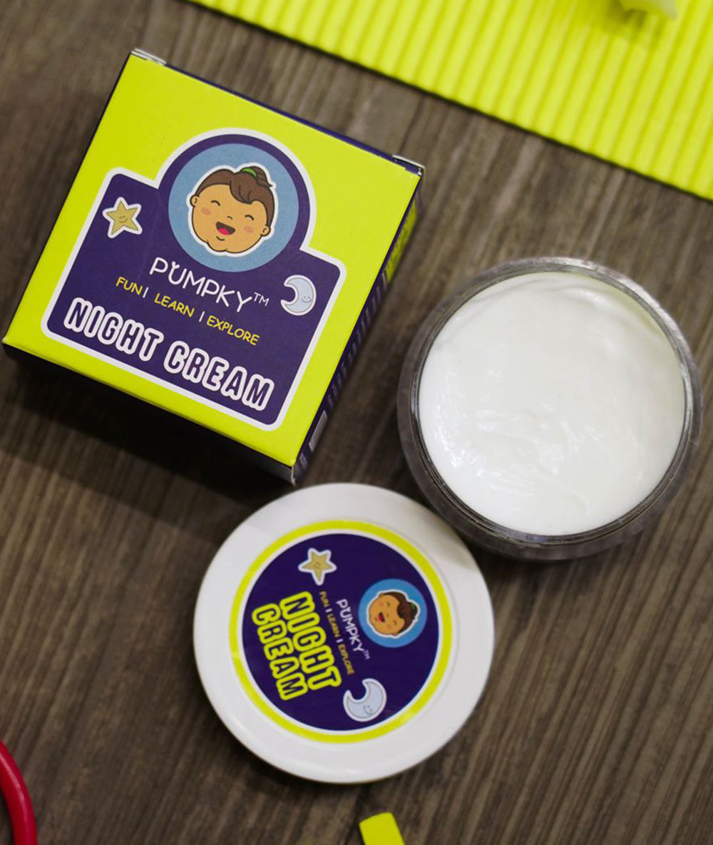 Kids-Friendly Pumpky Night Cream